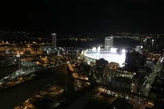 San Diego downtown night view